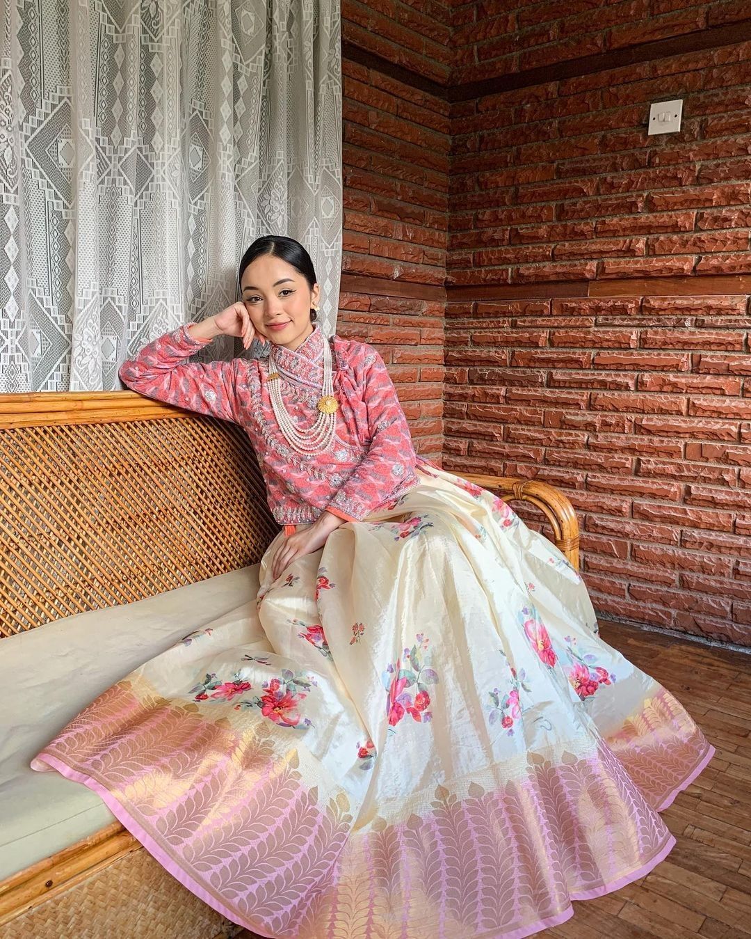 Green t-shirt with The Band graphic